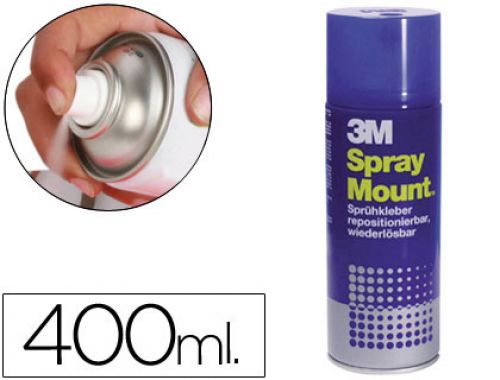 Cola spray mount adesiva 3m, pack de 400 ml , Scotch , 16418 , 5900422002710